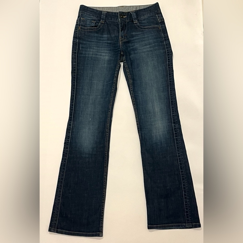 Calvin Klein Lean Boot Dark Wash Jeans, 26/2